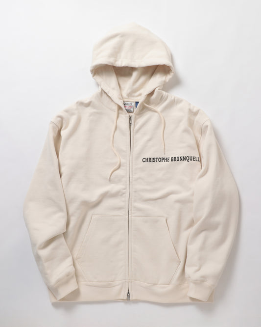 somewhere' Zip Hoodie Christophe Brunnquell