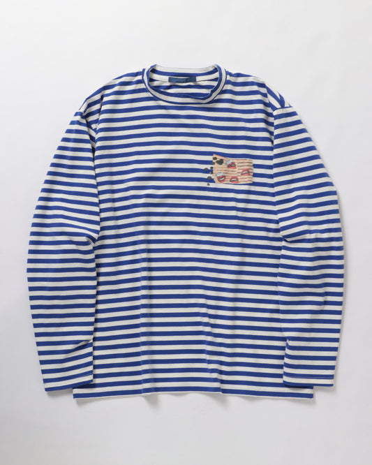 untitled' BORDER L/S TEE Christophe Brunnquell