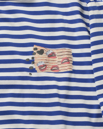 untitled' BORDER L/S TEE Christophe Brunnquell