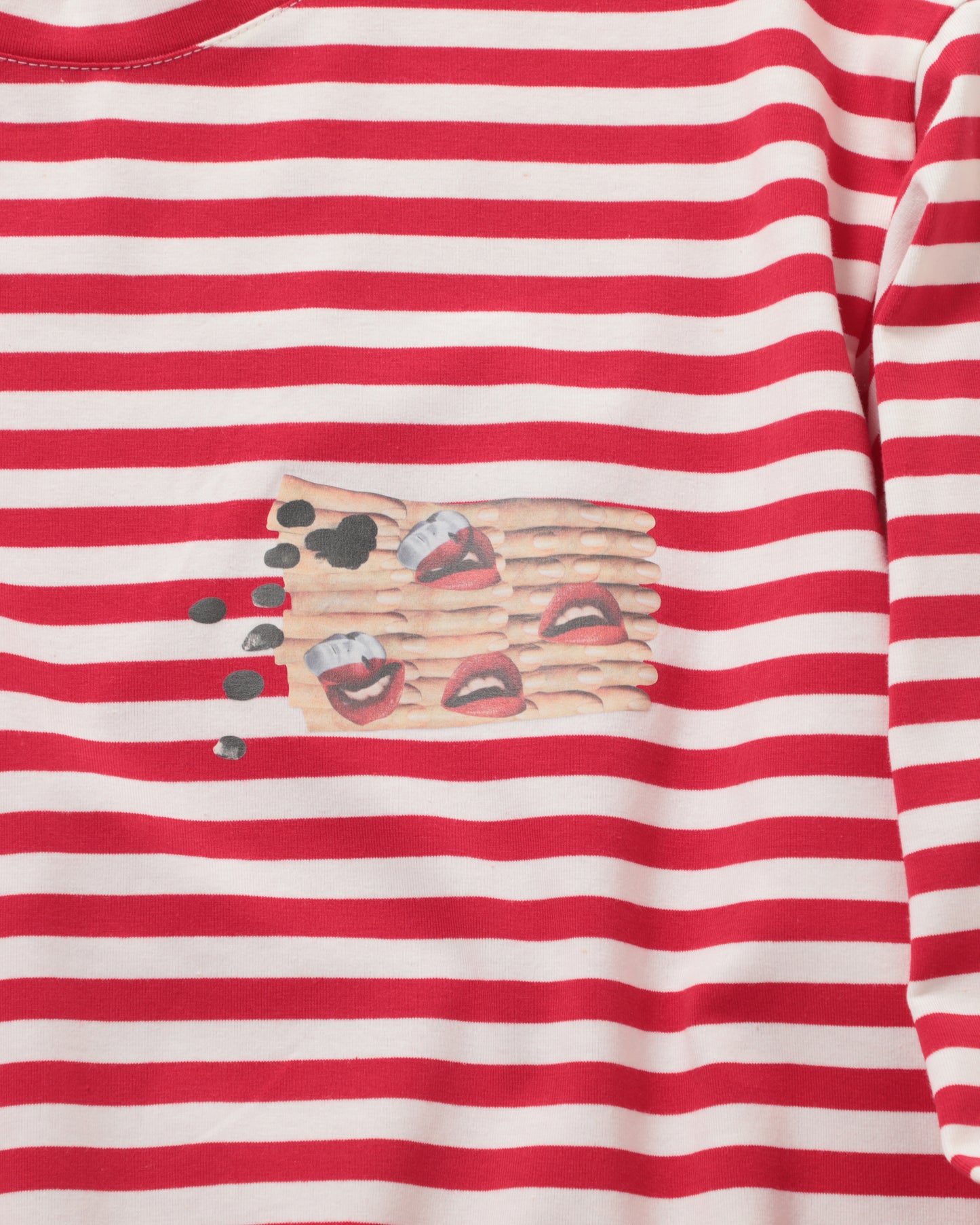 untitled' BORDER L/S TEE Christophe Brunnquell