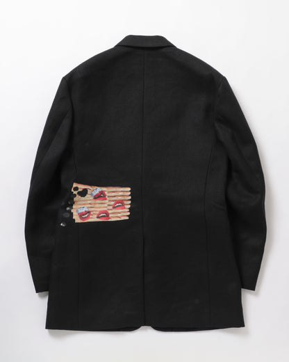 "Untitled" Graphic Tailored Jacket Christophe Brunnquell