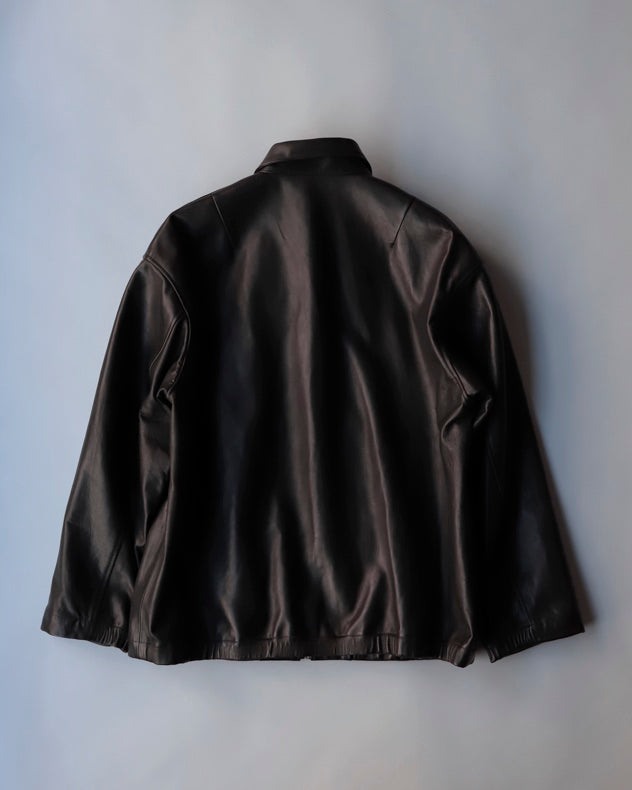 ジャケット・アウター semoh Horse Leather Zip Blouson semoh × URBAN RESEARCH内側にアートを宿す、特別なレザージャケットが