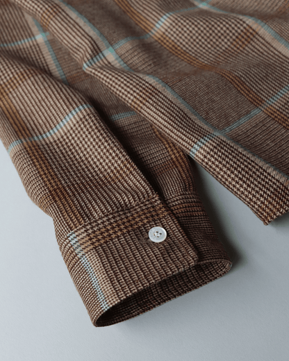 Yoshitaka Miyauchi Fusion Shirt Wool Check