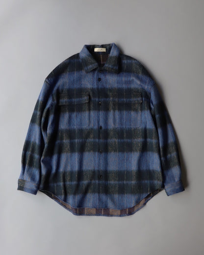 Double Pocket Shirt WoolAngola Check