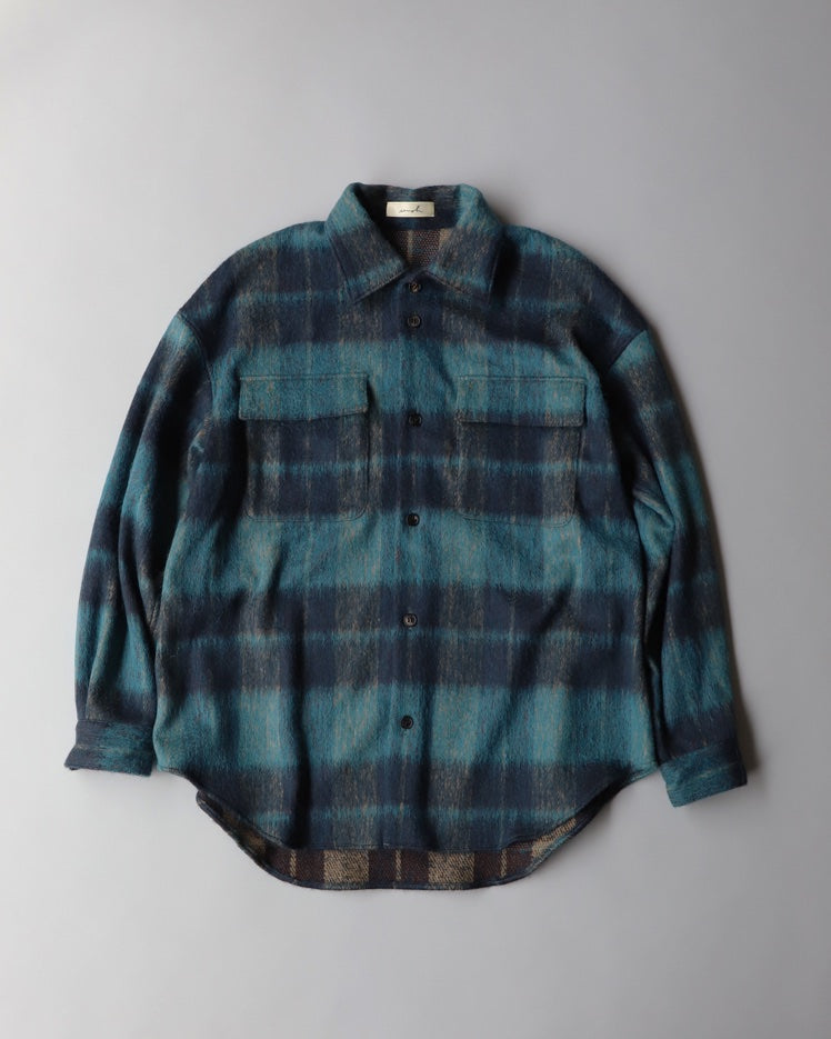 Double Pocket Shirt WoolAngola Check