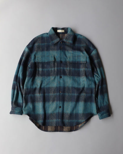 Double Pocket Shirt WoolAngola Check