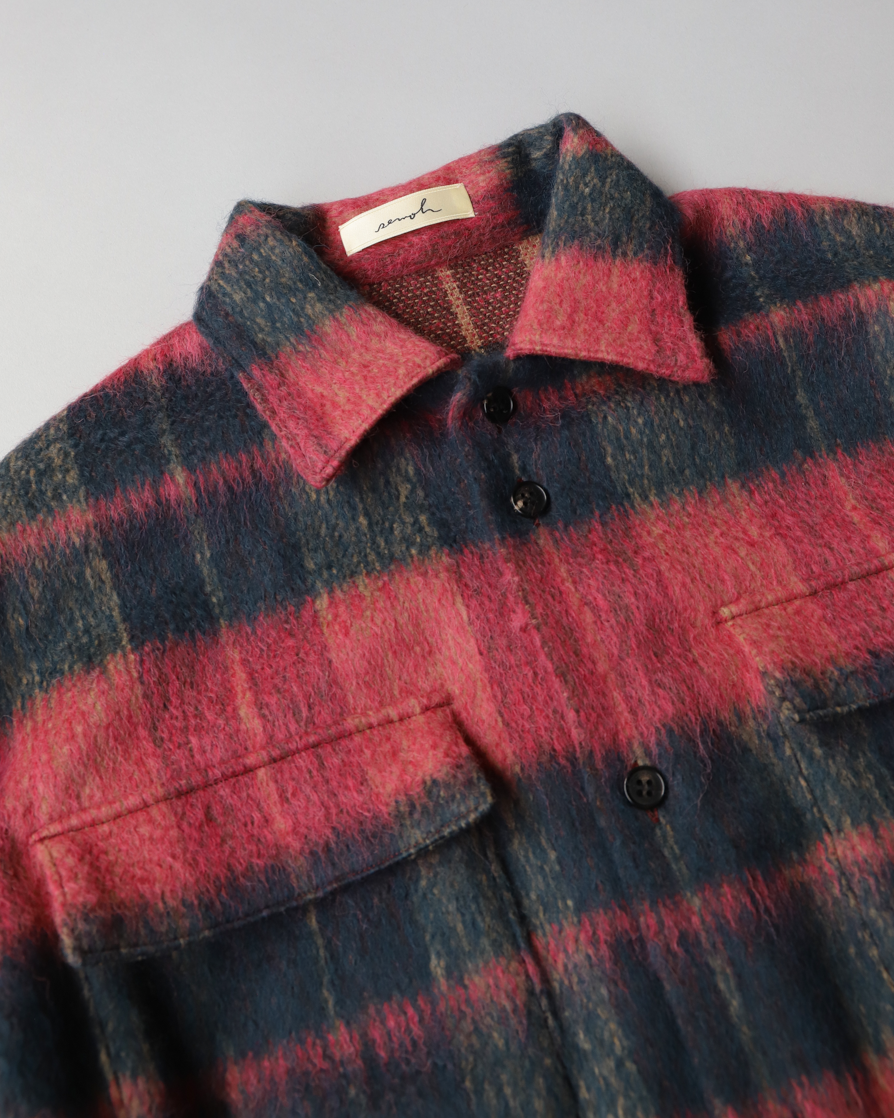 Double Pocket Shirt WoolAngola Check