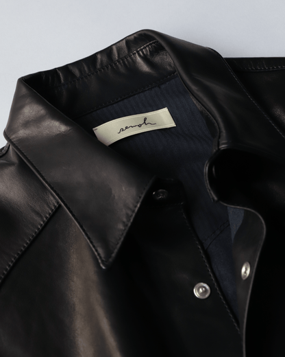 Horse Leather Eastern Western ShirtBlouson