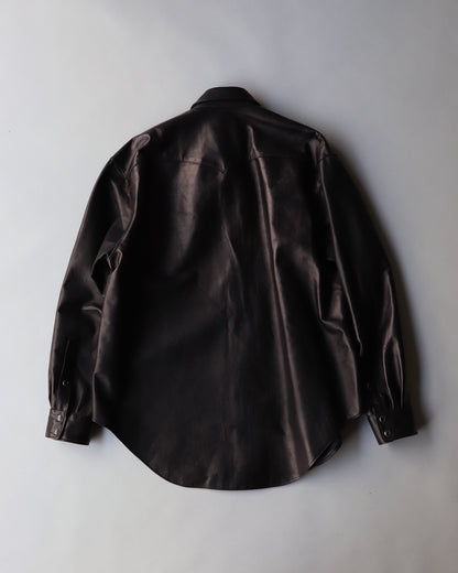 Horse Leather Eastern Western ShirtBlouson