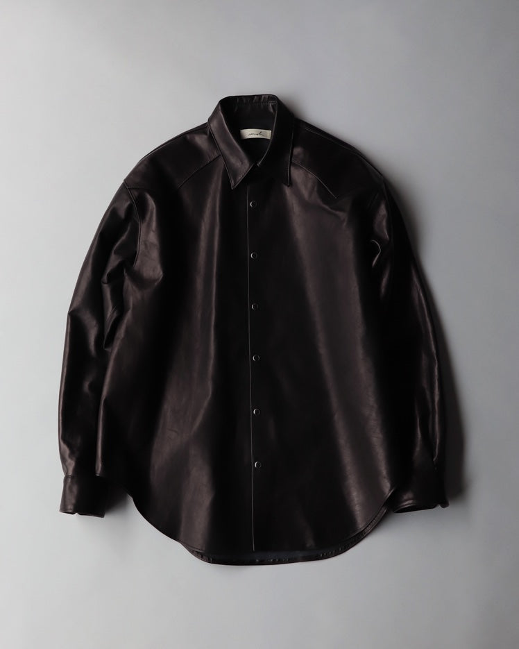 Horse Leather Eastern Western ShirtBlouson