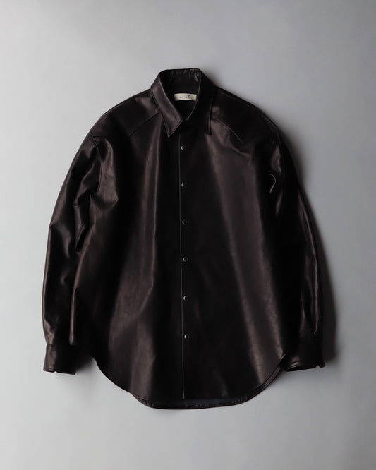 Horse Leather Eastern Western ShirtBlouson