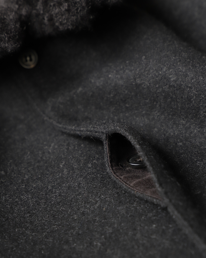 Boa Collar Coat