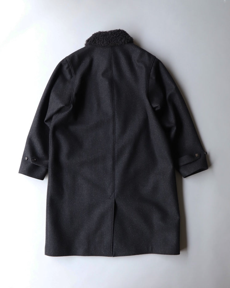 Boa Collar Coat