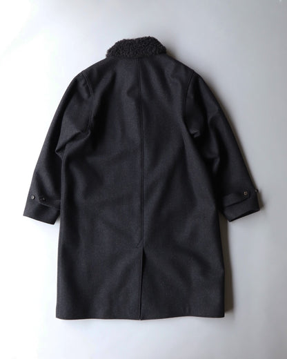 Boa Collar Coat