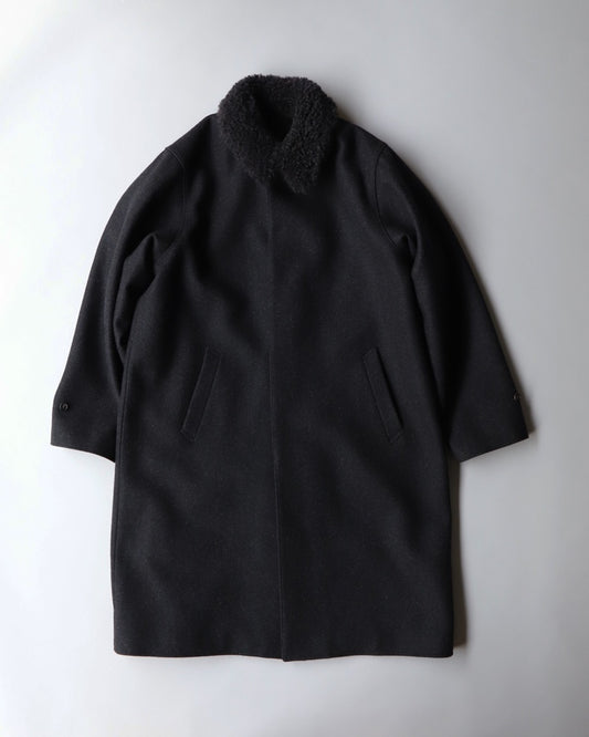 Boa Collar Coat