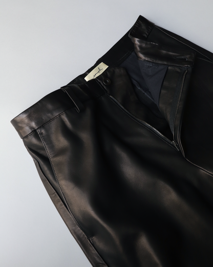 Shoe-cut Trousers Horse Leather