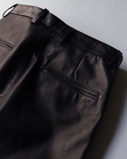 Shoe-cut Trousers Horse Leather