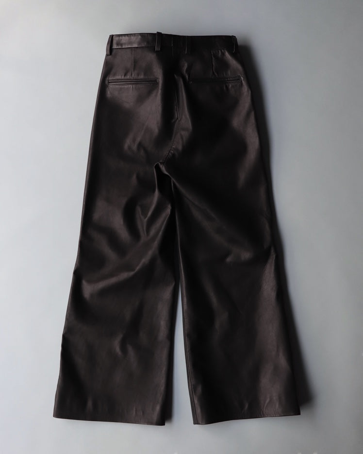 Shoe-cut Trousers Horse Leather