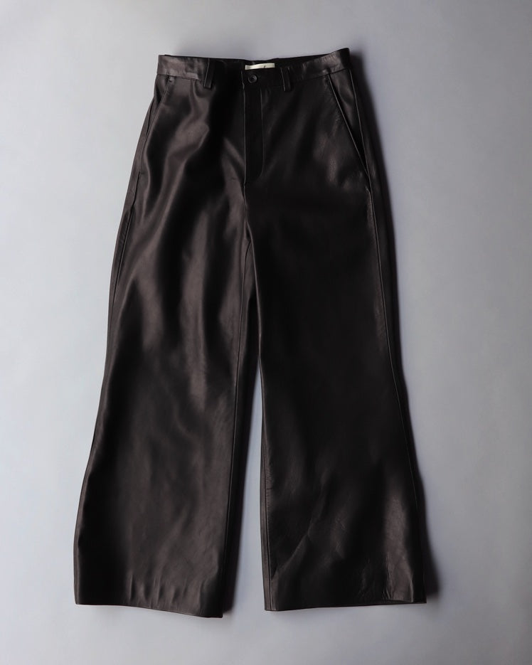 Shoe-cut Trousers Horse Leather