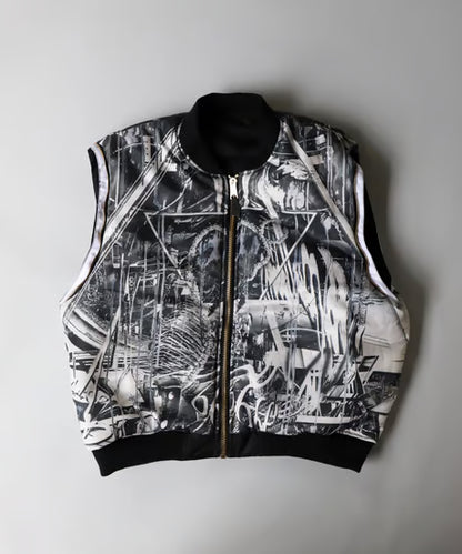 【 HTBS-031 】4way Bomber Jacket × Fostex Garments