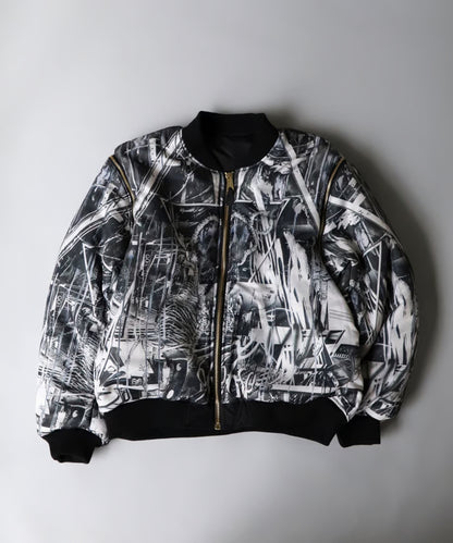 【 HTBS-031 】4way Bomber Jacket × Fostex Garments