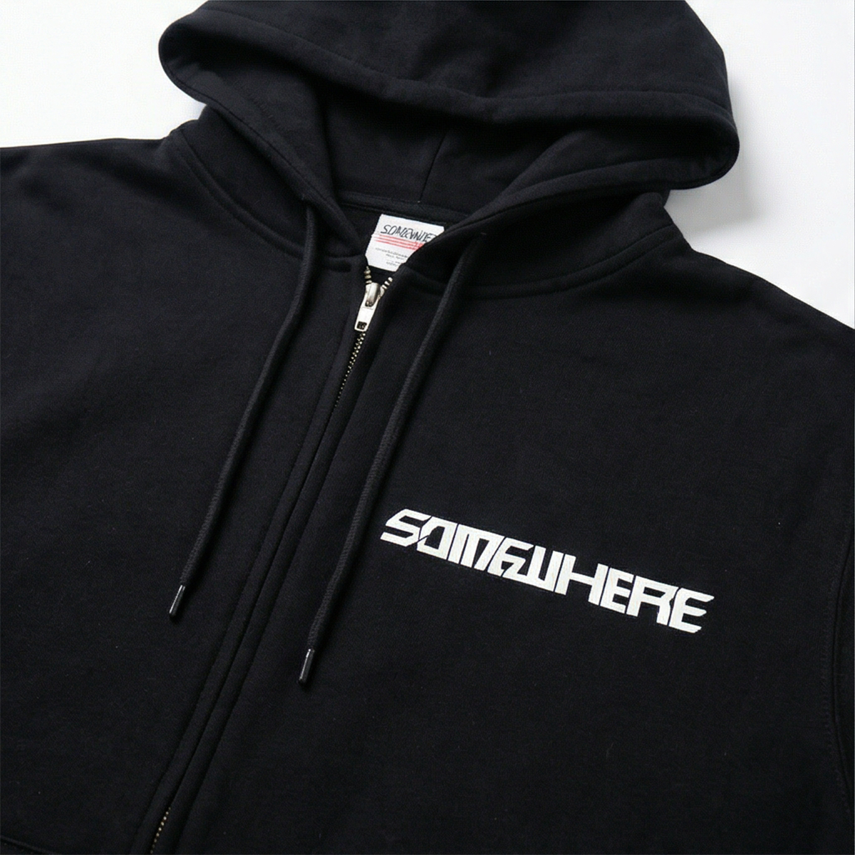 SOMEWHERE' Zip Hoodie