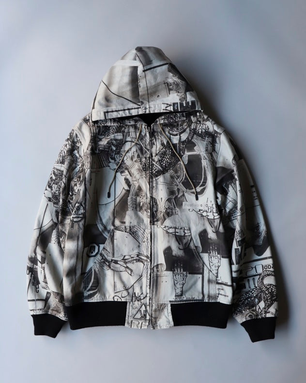 'Wide Awake' Duck Jacket