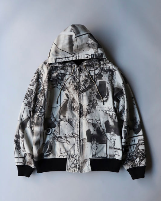 'Wide Awake' Duck Jacket