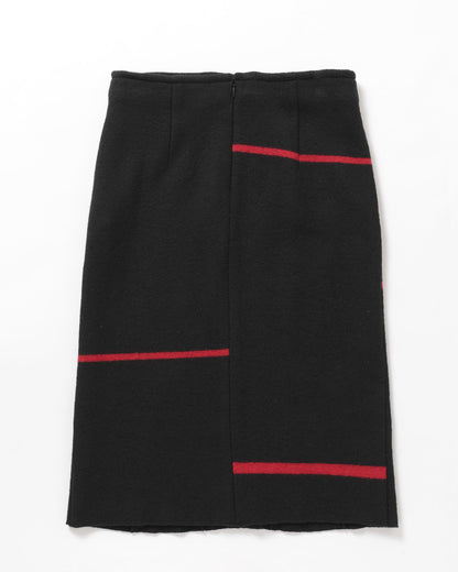 Felted knit Skirt